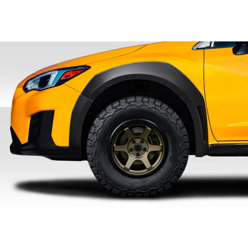Duraflex 118254 - Speedtrail Front Fender Flares For 2018-2022 Subaru Crosstrek - 2 Piece