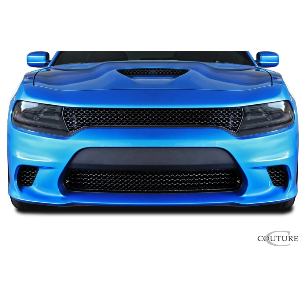 Couture 118289 - Polyurethane Hellcat Look Front Bumper Cover For 2015-2021 Dodge Charger - 1 Piece