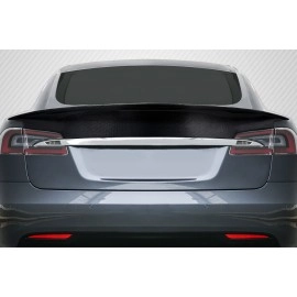 Carbon Creations 118308 - Elixir Rear Wing Spoiler For 2012-2022 Tesla Model S - 1 Piece