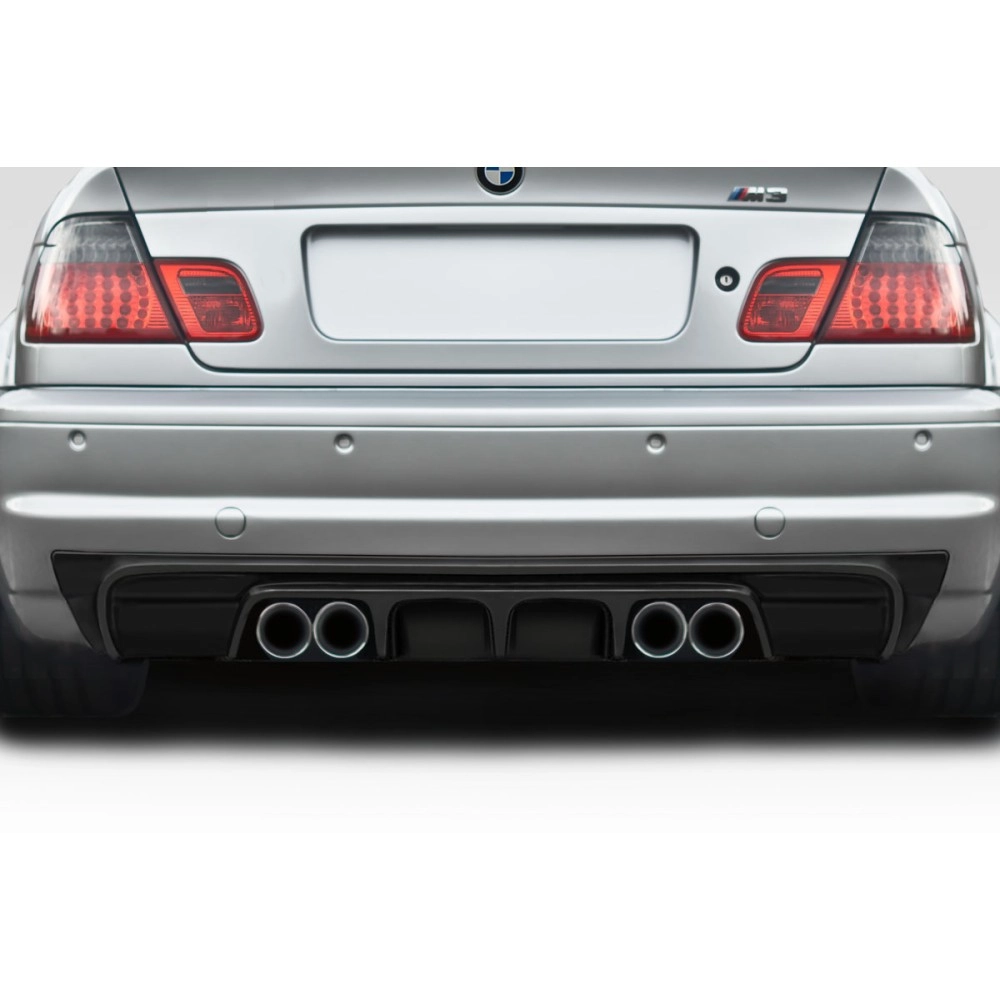 Duraflex 118337 - GT Tune Rear Diffuser For 2000-2006 BMW 3 Series M3 E46 2DR - 1 Piece