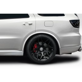 Duraflex 118494 - SRT Style Rear Fender Flares For 2014-2022 Dodge Durango - 2 Piece