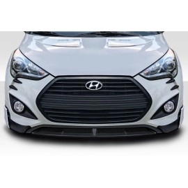 Duraflex 118517 - Minda Front Lip Spoiler Air Dam For 2012-2017 Hyundai Veloster Turbo - 3 Piece