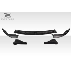 Duraflex 118517 - Minda Front Lip Spoiler Air Dam For 2012-2017 Hyundai Veloster Turbo - 3 Piece