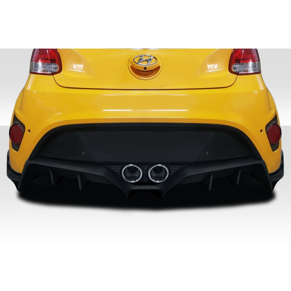 Duraflex 118521 - Minda Rear Diffuser For 2012-2017 Hyundai Veloster Turbo - 5 Piece