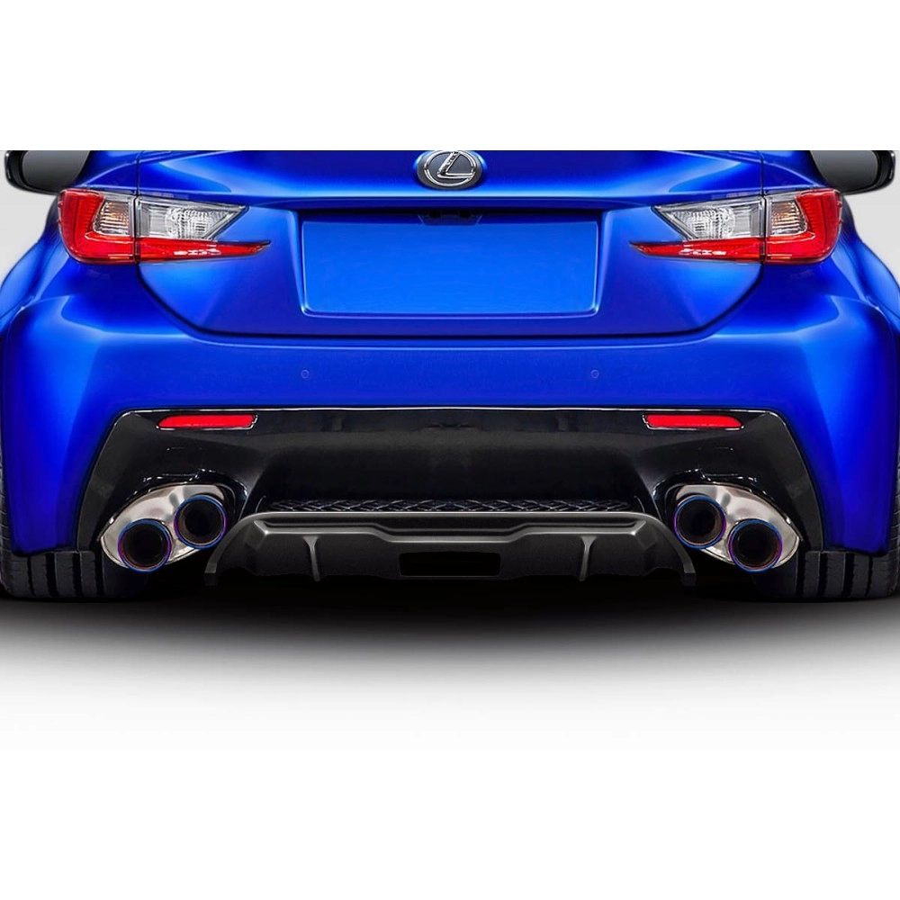 Duraflex 118573 - Emery Rear Diffuser For 2015-2019 Lexus RC-F - 1 Piece