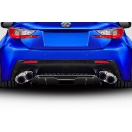 Duraflex 118573 - Emery Rear Diffuser For 2015-2019 Lexus RC-F - 1 Piece