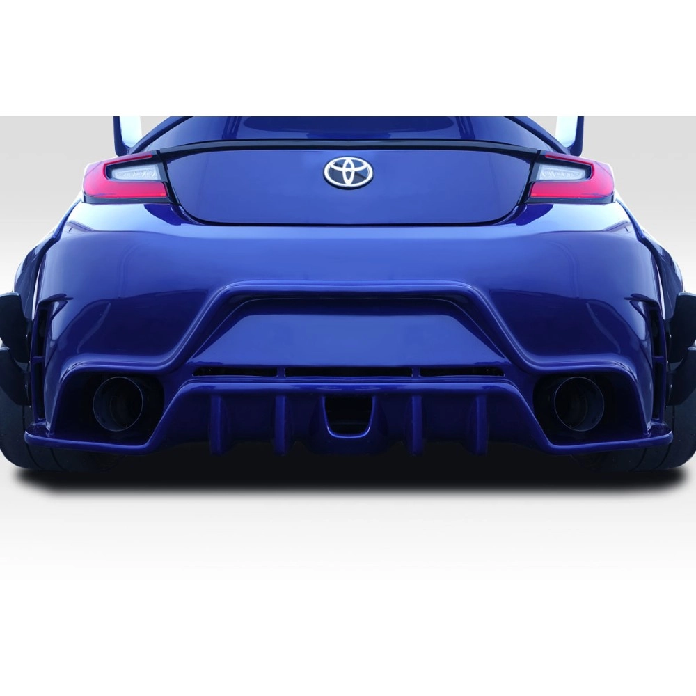 Duraflex 118656 - GT Competition Rear Bumper Cover For 2022-2023 Toyota GR86 Subaru BRZ - 1 Piece