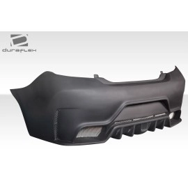 Duraflex 118656 - GT Competition Rear Bumper Cover For 2022-2023 Toyota GR86 Subaru BRZ - 1 Piece