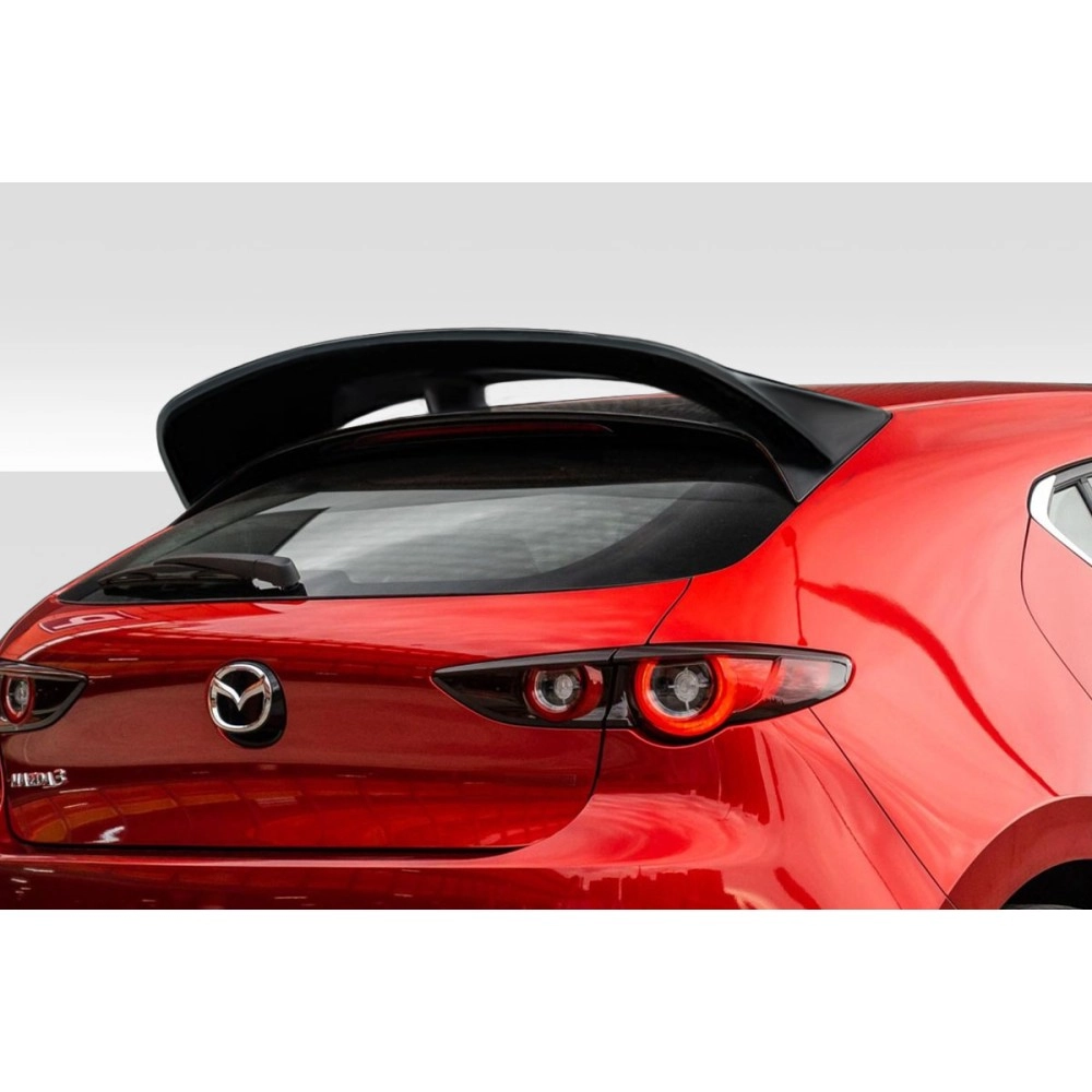Duraflex 118889 - Elements Rear Wing Spoiler For 2019-2023 Mazda 3 - 1 Piece