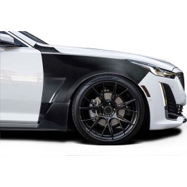 Carbon Creations 118993 - Impulse Front Fenders For 2020-2023 Cadillac CT5 - 6 Piece