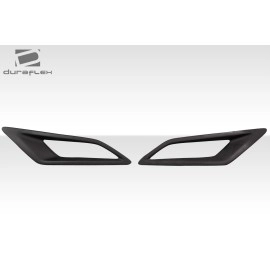 Duraflex 119015 - Kima Hood Side Vents For 2012-2019 Fiat Abarth 500 - 2 Piece