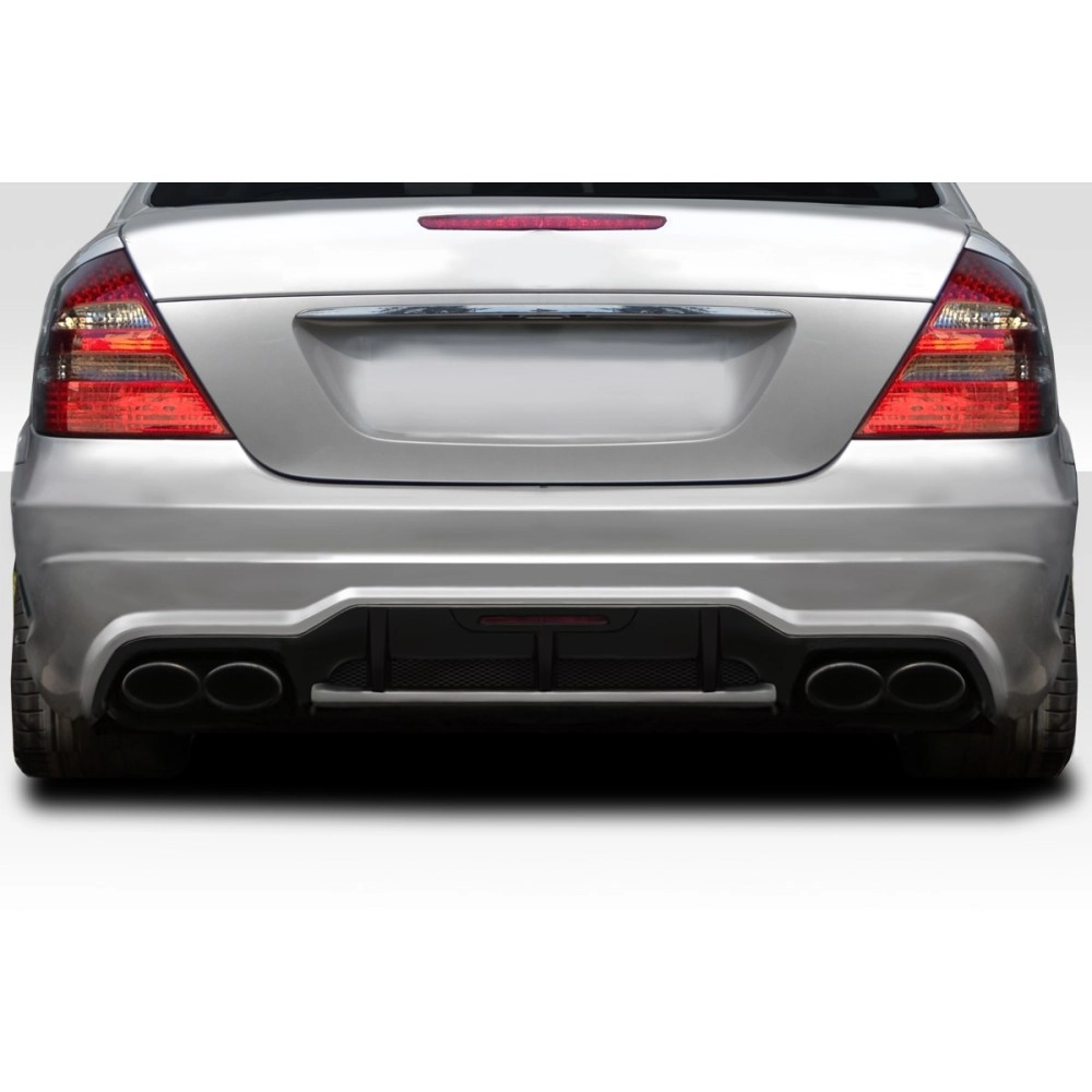 Duraflex 119091 - Aiming Rear Bumper Cover For 2003-2009 Mercedes Benz E Class - 1 Piece