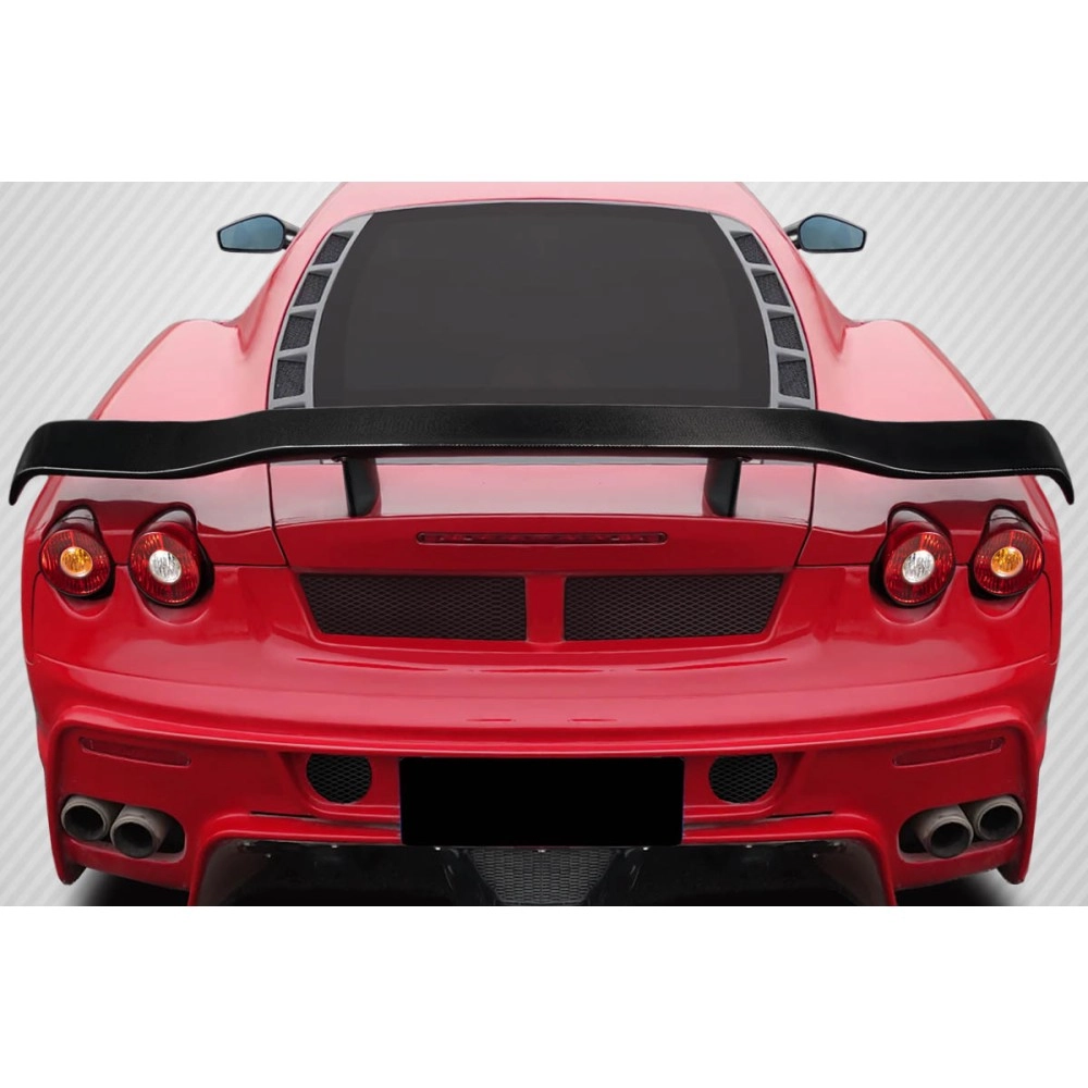 Carbon Creations 119108 - Vallera Rear Wing Spoiler For 2005-2009 Ferrari F430 - 1 Piece