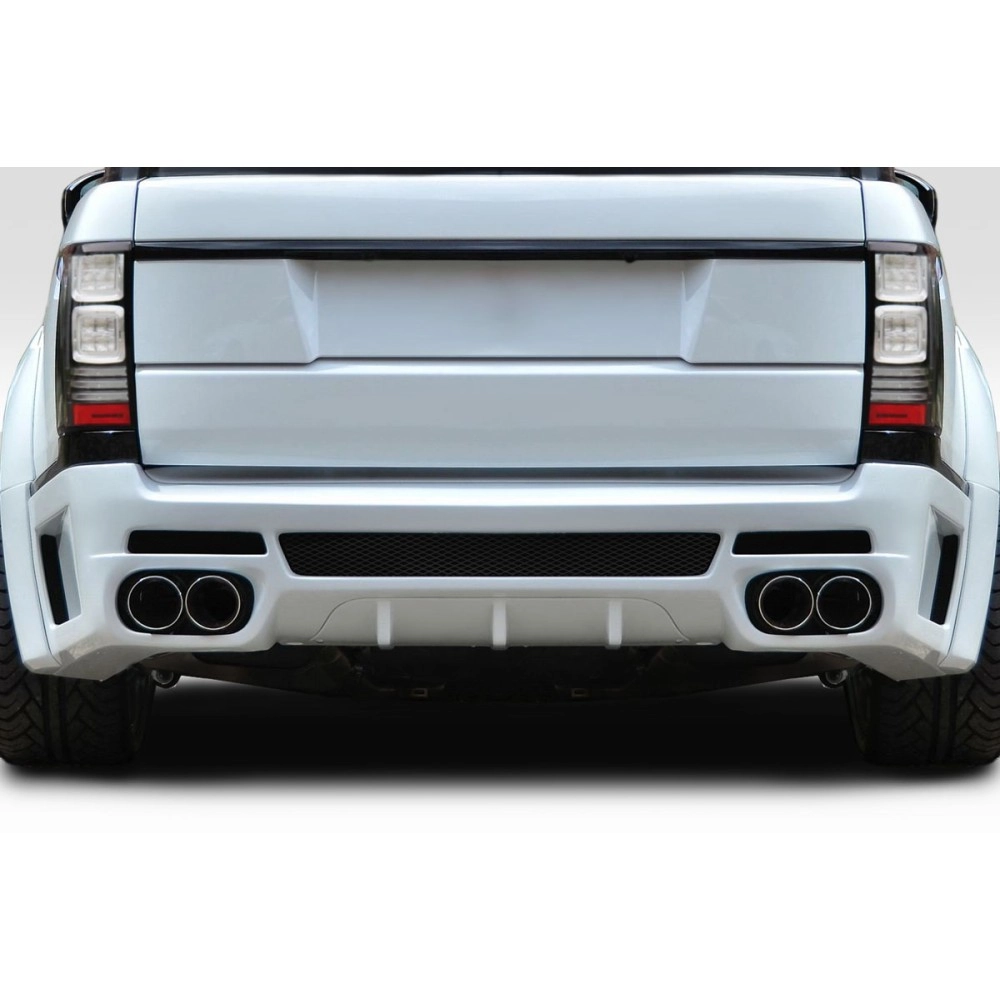 Duraflex 119120 - Atom Sport Rear Bumper Cover For 2013-2017 Land Rover Range Rover - 1 Piece
