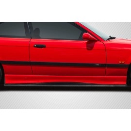 Carbon Creations 119143 - Motive Side Skirt Rocker Panel Splitters For 1992-1998 BMW M3 E36 - 2 Piece