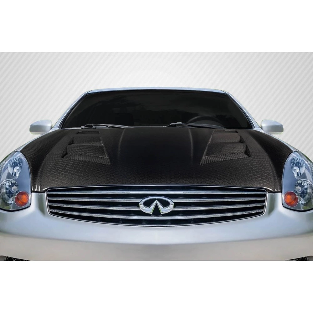 Carbon Creations 119208 - Geo6ix DriTech AM-S Hood For 2003-2007 Inifiniti G35 - 1 Piece