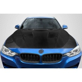 Carbon Creations 119213 - Geo6ix DriTech Eros Version 1 Hood For 2012-2018 BMW 3 Series/14-20 4 series - 1 Piece