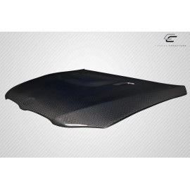 Carbon Creations 119217 - Geo6ix DriTech M3 Look Hood For 2007-2010 BMW 3 Series E93 Convertible - 1 Piece