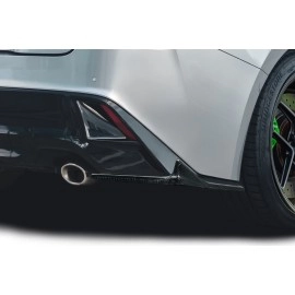 Carbon Creations 119909 - Geisha Rear Lip Add On Spoilers For 2021-2023 Lexus IS - 2 Piece