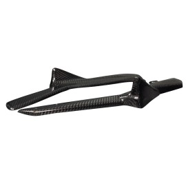 Carbon Creations 119909 - Geisha Rear Lip Add On Spoilers For 2021-2023 Lexus IS - 2 Piece