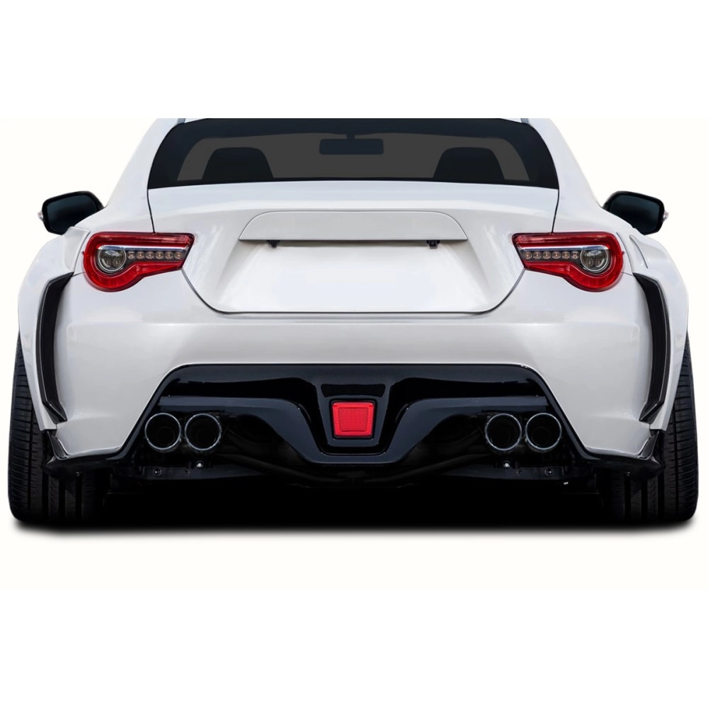 Duraflex 120186 - Countersteer Rear Bumper For 2013-2020 Scion FR-S Toyota 86 Subaru BRZ - 1 Piece