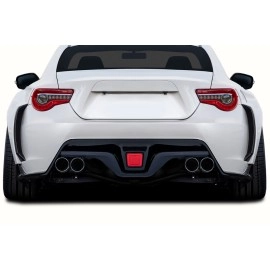 Duraflex 120186 - Countersteer Rear Bumper For 2013-2020 Scion FR-S Toyota 86 Subaru BRZ - 1 Piece