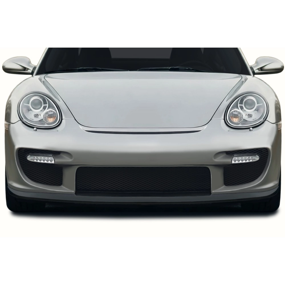 Duraflex 120372 - 997 GT2 Look Front Bumper Cover For 2009-2012 Porsche 987 Cayman - 1 Piece Duraflex 120372 - 997 GT2 Look Front Bumper Cover For 2009-2012 Porsche 987 Cayman - 1 Piece