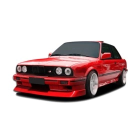 Duraflex 106438 - Evo Look Front Bumper Cover For 1984-1991 BMW 3 Series - 1 Piece