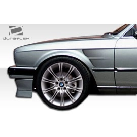 Duraflex 104415 - GT Concept Fenders For 1984-1991 BMW 3 Series - 2 Piece