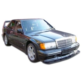 Duraflex 105369 - Evo 2 Wide Body Front Bumper Cover For 1984-1993 Mercedes 190 - 1 Piece
