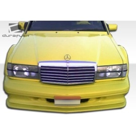 Duraflex 105369 - Evo 2 Wide Body Front Bumper Cover For 1984-1993 Mercedes 190 - 1 Piece