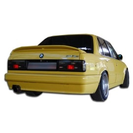 Duraflex 105324 - M-Tech Rear Bumper Cover For 1984-1987 BMW 3 Series - 1 Piece
