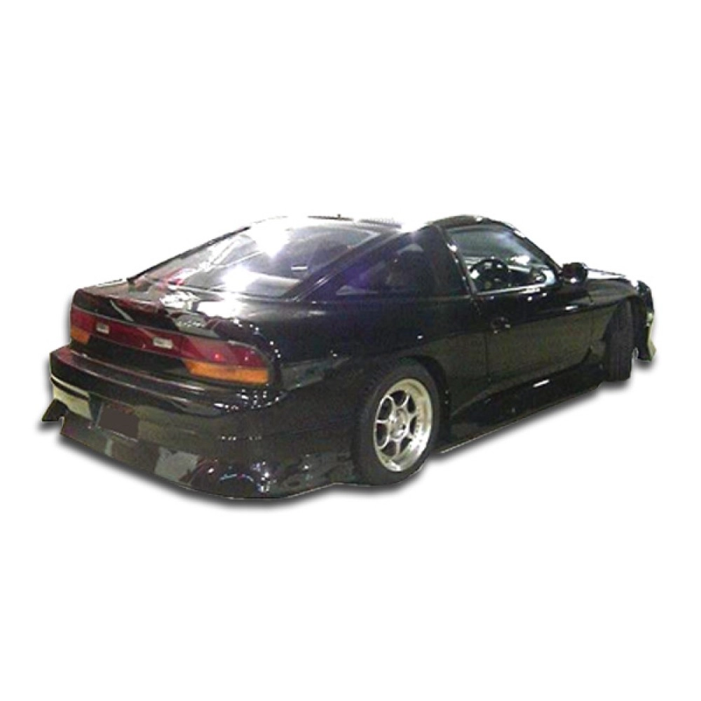 Duraflex 103549 - Type U Rear Bumper Cover For 1989-1994 Nissan 240SX S13 HB - 1 Piece