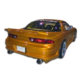 Duraflex 101017 - Bomber Rear Bumper Cover For 1991-1999 Mitsubishi 3000GT - 1 Piece