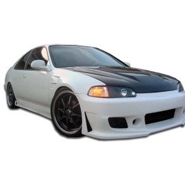 Duraflex 105542 - B-2 Side Skirts Rocker Panels For 1992-1995 Honda Civic - 2 Piece
