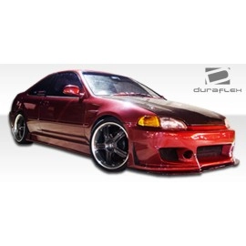 Duraflex 105542 - B-2 Side Skirts Rocker Panels For 1992-1995 Honda Civic - 2 Piece