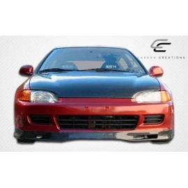 Carbon Creations 102728 - Spoon Style Front Lip Under Spoiler Air Dam For 1992-1995 Honda Civic - 1 Piece