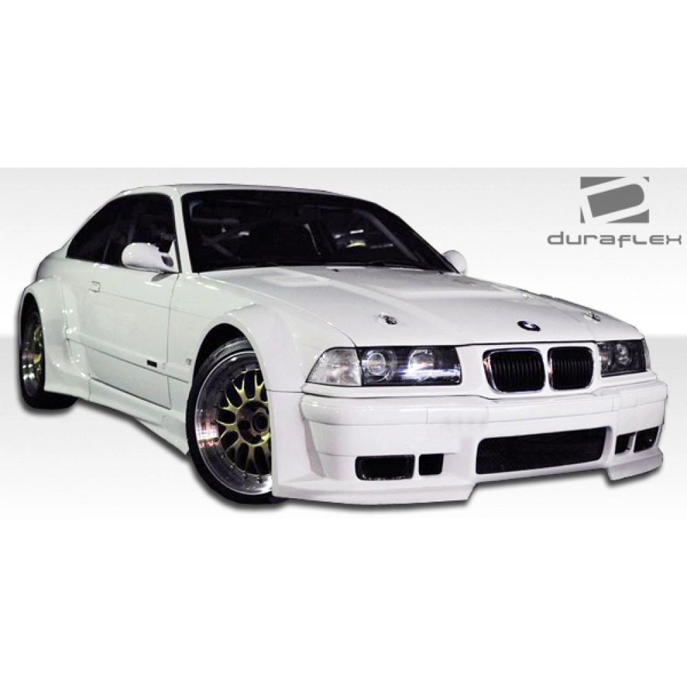 Duraflex 105468 - GT500 Wide Body Kit For 1992-1998 BMW 3 Series E36 2DR - 8 Piece