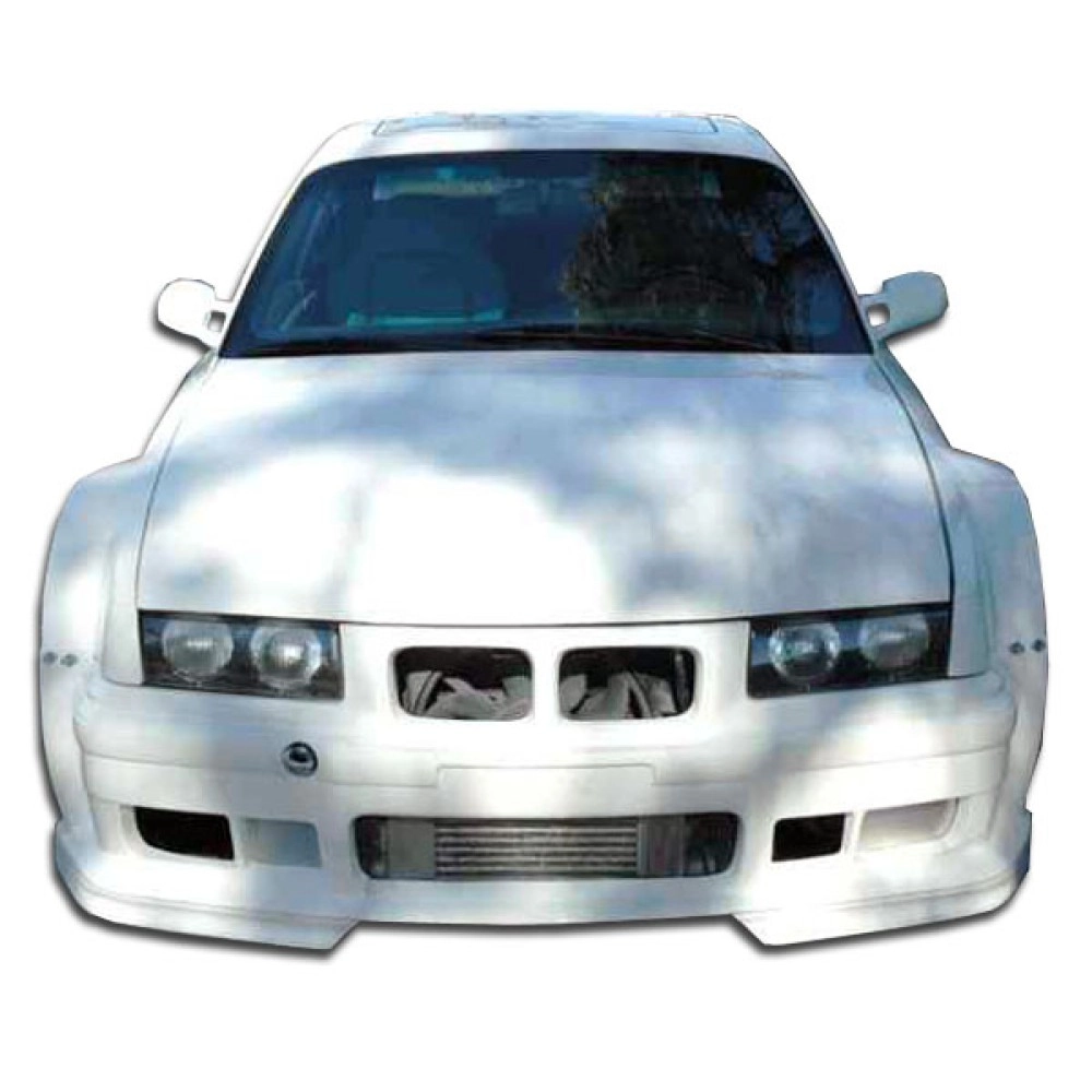 Duraflex 105335 - GT500 Wide Body Front Bumper Cover For 1992-1998 BMW 3 Series - 1 Piece