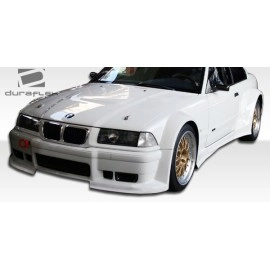 Duraflex 105335 - GT500 Wide Body Front Bumper Cover For 1992-1998 BMW 3 Series - 1 Piece