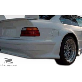 Duraflex 105337 - GT500 Wide Body Rear Bumper Cover For 1992-1998 BMW 3 Series - 3 Piece