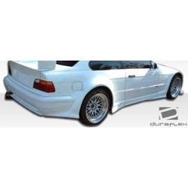 Duraflex 105339 - GT500 Wide Body Rear Fender Flares For 1992-1998 BMW 3 Series - 2 Piece