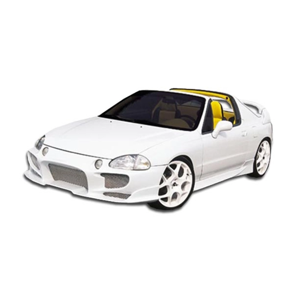 Duraflex 101244 - Aggressive Front Bumper Cover For 1993-1997 Honda Del Sol - 1 Piece