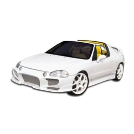 Duraflex 101244 - Aggressive Front Bumper Cover For 1993-1997 Honda Del Sol - 1 Piece