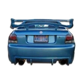 Duraflex 101247 - Buddy Rear Bumper Cover For 1993-1997 Honda Del Sol - 1 Piece