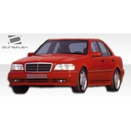 Duraflex 101485 - AMG Look Front Bumper Cover For 1994-2000 Mercedes C Class - 1 Piece