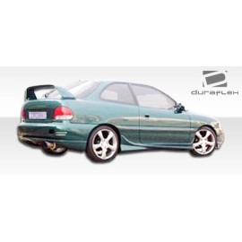 Duraflex 101587 - Evo Rear Bumper Cover For 1995-1999 Hyundai Accent - 1 Piece