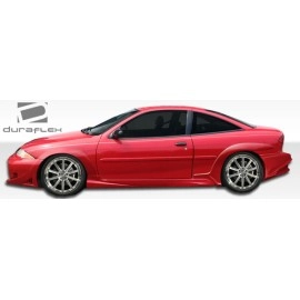 Duraflex 105644 - Millenium Wide Body Rear Fender Flares For 1995-1999 Chevrolet Cavalier - 2 Piece