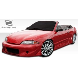 Duraflex 105644 - Millenium Wide Body Rear Fender Flares For 1995-1999 Chevrolet Cavalier - 2 Piece