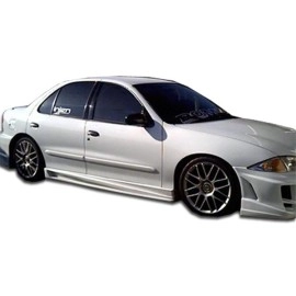 Duraflex 101805 - Bomber Side Skirts Rocker Panels For 1995-2005 Chevrolet Cavalier - 2 Piece